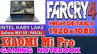 Xiaomi Notebook Pro Far Cry 4 - 256 SSD/Intel Core i5-8250U/8GB RAM/GeForce MX150 2GB