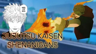 JUJUTSU KAISEN SHENANIGANS (ROBLOX HEAVEN STAND)