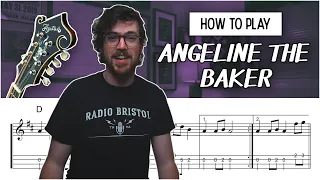 How to Play "Angeline the Baker" Simple and Embellished /// Mandolin Lesson (Intermediate)