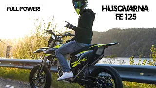 Why you need a HUSQVARNA 125!! (FULL POWER) - Huskykid