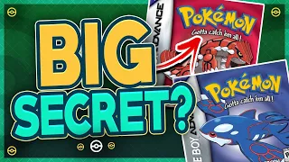 Ruby and Sapphire's Big Secret? 10 Obscure Pokémon Secrets and Easter Eggs - Gen Three