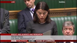 Sarah Olney MP's Maiden Speech