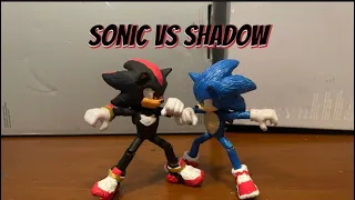 Movie sonic vs movie shadow Part 1