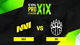 NAVI проти BIG | Мапа 2 Nuke | ESL Pro League Season 19