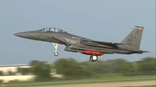 EAA AirVenture 2019 - F-15E Strike Eagles