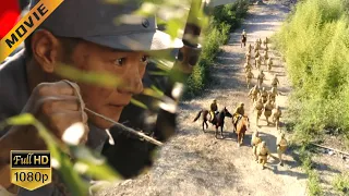 [Trap Movie] The guerrillas used landmines to instantly kill 100 Japanese troops!