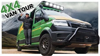 Así es una FURGONETA 4X4 CAMPER (Van Tour)