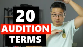 Do You Know All of These Audition Terms? | Acting Tips for New Actors