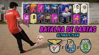 BATALHA DE CARTAS ULTIMATE TEAM ENTRE RIVAIS!