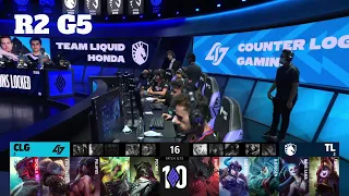 TL vs CLG - Game 5 | Round 2 Playoffs S12 LCS Summer 2022 | Team Liquid vs CLG G5