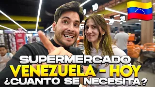 This is the SUPERMARKET in VENEZUELA TODAY | HOW MUCH DOES GROCERY SHOPPING COST? - Gabriel Herrera