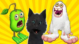 Мои Поющие Монстры и Говорящий Супер Кот 🐱 My Singing Monsters