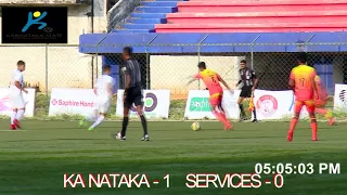 Santosh Trophy 2018 (Day 5 - Match 8) Highlights - Karnataka vs. Services