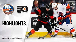 NHL Highlights | Islanders @ Flyers 11/16/19