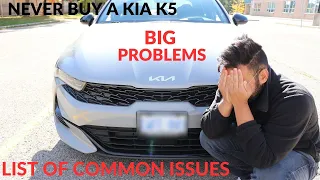 Why you should Never buy a Kia K5