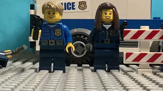 Lego Zombie Police Defence