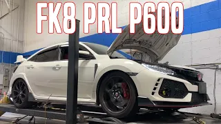 FK8 Civic Type R - FBO with PRL P600 Turbo