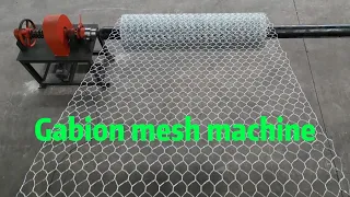 gabion mesh machine,seawall supporting gabion box machine#youtube