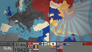 World War II in Europe and The Pacific Every Day | August