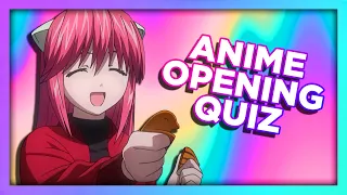 ANIME OPENING QUIZ - 40 Openings [VERY EASY - HARD]