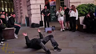 The  Funniest Dancer in Jordan Carvalho's Show in London.