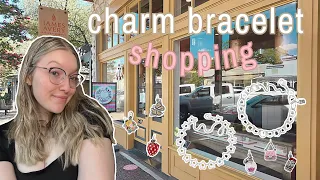 CHARM BRACELET SHOPPING 🪞✨🪽| come pick out a new charm bracelet with me ♡