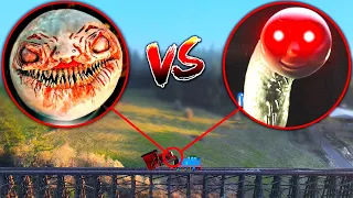 Drone Catches CHOO CHOO CHARLES vs CURSED THOMAS At HAUNTED RAILROAD! *CHARLES vs THOMAS*