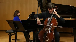 Derek Louie, cello and Noreen Polera, piano. Britten Sonata in C Major, Op. 65