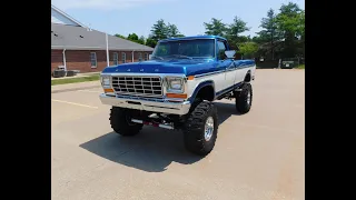 1978 Ford F250 custom 4X4 lifted