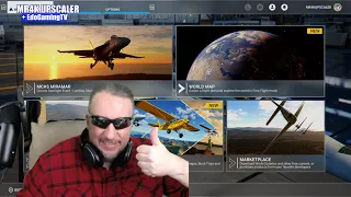 Microsoft Flight Simulator PC  Flying with Tobii 5 Eye Tracker 5K Resolution DSR