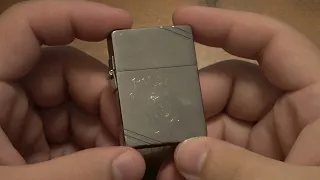 1935 Zippo Replica & Filling It With Fuel + A Zippo Trick...