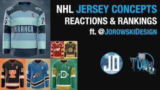 Ranking NHL Jersey Concepts with JorowskiDesign