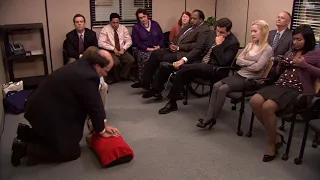 The Office - Kevin doing CPR HD Scene