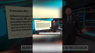 Michael Burry anuncia recesión, pico de inflación, recorte de la Fed y estímulos de gobierno en EEUU