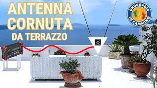 #radioamatori  in vacanza: Costruzione di un'Antenna Multibanda Portatile QRP per il Terrazzo! #qrp