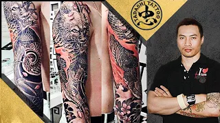 HÌNH XĂM RỒNG trên cánh tay (Phần 1) | Dragon Tattoo