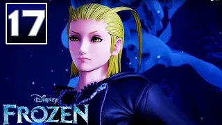Frozen, Elsa & Larxene - Kingdom Hearts 3 Gameplay (PS4 Pro) Part 17 | GoldKarat