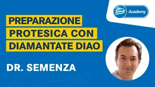 Dr Mario Semenza mostra le diamantate DIAO "in action"