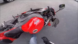 Is GoPro A Curse!!?? - First Time Dropping A Bike! ZX6R