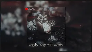 angsty ship edit audios for ships that were "right place, wrong time"