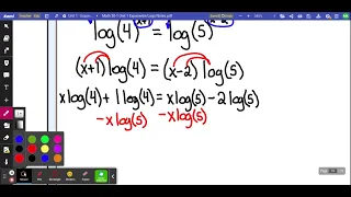 Math 30-1 - Lesson 1.4 Part 1 - Solving Exponential Equations