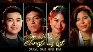 Grown-Up Christmas List - Cover by - Daryl Ong, Sam Mangubat, Katrina Velarde, Gigi De Lana.
