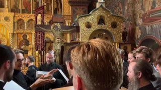 Sep 17 2023  Под твою милость, HTS choir, Семинарский хор, (75th/HTS)