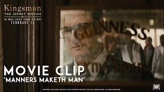 Kingsman: The Secret Service ['Manners Maketh Man' Movie Clip in HD (1080p)]