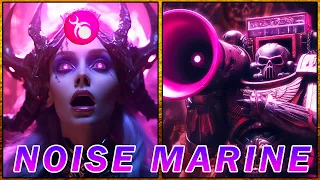 One Hour of Slaanesh Music and images of NOISE MARINE [💀💀 Very LOUD and HERETICAL - DO NOT WATCH 💀💀]