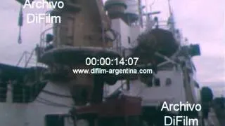 DiFilm - Buque oceanografico Meteor en Buenos Aires 1981
