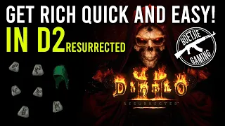 Diablo 2 Resurrected - Get Rich Quickly And Easily With No Gear Or Items
