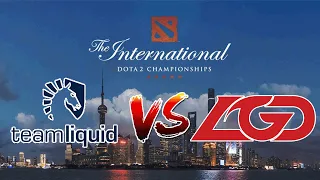 TEAM LIQUID VS PSG.LGD. THE INTERNATIONAL 2019 SHANGHAI GROUP STAGE.