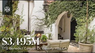 SOLD | Former Beverly Hills Estate of Jazz Icon Billie Holiday | 1715 Benedict Canyon Dr