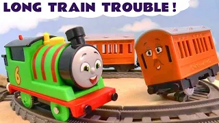 PERCY's Long Train Story with Toy Trains Annie and Clarabel